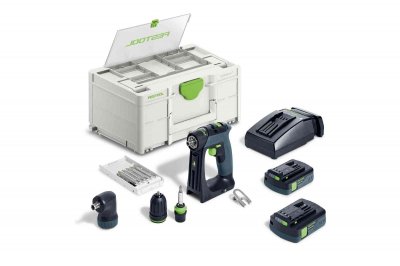 FESTOOL  - Perceuse-visseuse sans fil cxs 18 c 3,0-Set - 576884