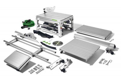 FESTOOL  - Scies semi-stationnaires cs 70 EBG-Set precisio - 574782