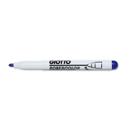 GIOTTO Feutre effa&ccedil;able &agrave; sec  - pointe ogive moyenne 4 mm - bleu