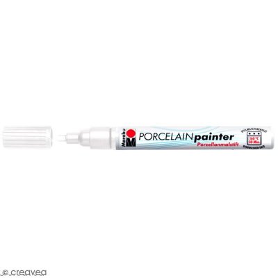 MARABU Feutre porcelaine Porcelain painter 1-2 mm - 34 couleurs