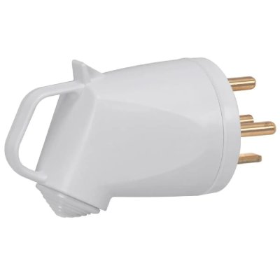 LEGRAND Fiche plexo 32a 3p+t ip44 ik08 poign&eacute;e avec sortie lat&eacute;rale gris