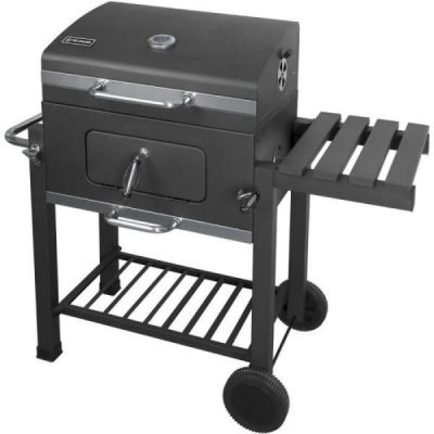 FIELDMANN  FZG 1008 barbecue charbon noir surface 55 6x41 5 cm