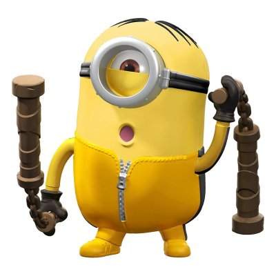 MATTEL Figurine Action Minions Stuart et Nunchaku 11&nbsp;cm 