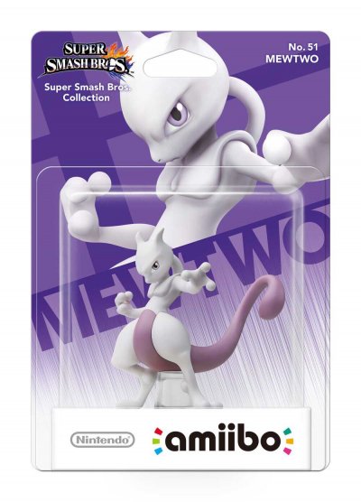 NINTENDO Figurine amiibo mewtwo super smash bros n&deg;51