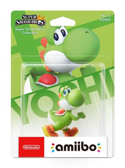 NINTENDO Figurine Amiibo N&deg;3 Smash Yoshi