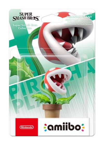 NINTENDO Figurine Amiibo N&deg;66 Smash Plante Piranha 