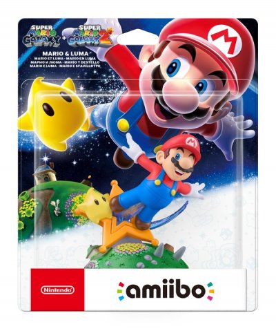 Figurine Amiibo Super Mario Galaxy - Mario et Luma NINTENDO