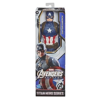 HASBRO Figurine Avengers Marvel Titan Hero Captain America 30 cm - Neuf