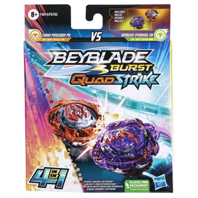 BEYBLADE Figurine  Burst QuadStrike Dual Pack Mod&egrave;le al&eacute;atoire