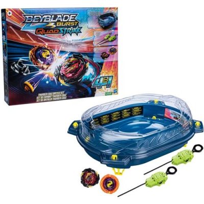 BEYBLADE Figurine  Burst QuadStrike Set de combat Thunder Edge