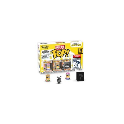 FUNKO Figurine bitty pop minions series 4 (x4)  Blister 4 (x4)