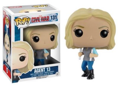 FUNKO Figurine captain america - civil war - agent 13 pop 10cm