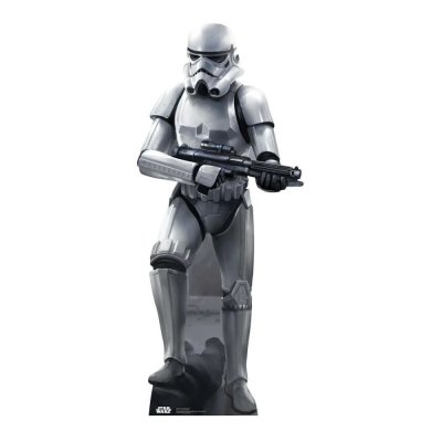 GENERIQUE Figurine en carton Star Wars Stormtrooper The Rise of Skywalker (de bataille Pose) 188 cm