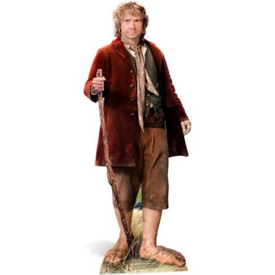 STAR CUTOUTS Figurine en carton taille r&eacute;elle Bilbon Sacquet Le Hobbit