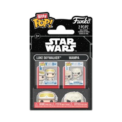 Figurine Funko Bitty Pop! 2pcs - Star Wars - Luke & Wampa