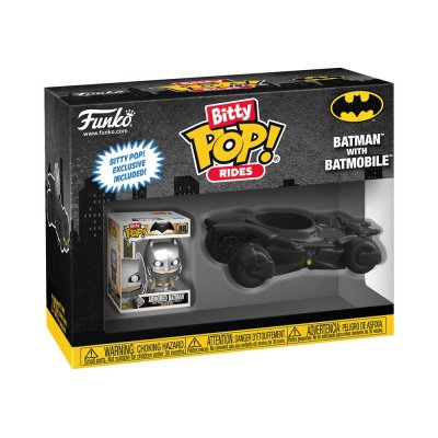 FUNKO Figurine  Bitty Pop Ride DC Batman with Batmobile 