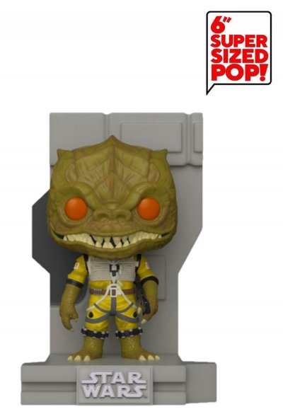 FUNKO Figurine  Pop! Deluxe - N&deg;437 - Star Wars - Bounty Hunter - Bossk 