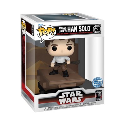 FUNKO Figurine  Pop Deluxe Return of The Jedi Build a Scene Han Solo