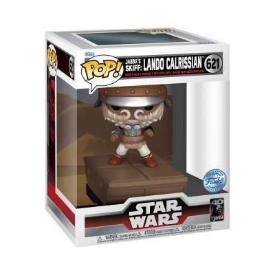 FUNKO Figurine  Pop Deluxe Return of The Jedi Build a Scene Lando