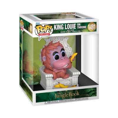 FUNKO Figurine  Pop Deluxe The Jungle Book S2 King Louie on Throne