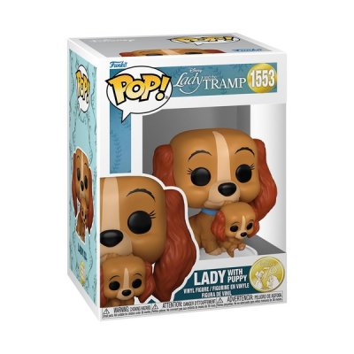 Figurine Funko Pop Disney La Belle et le Clochard Lady avec chiot