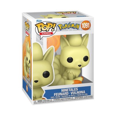 Figurine Funko Pop Games Pok&eacute;mon Ninetales 