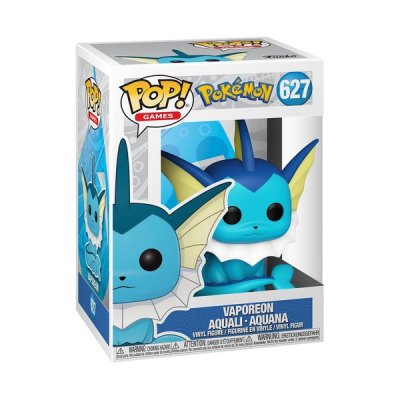 Figurine Funko Pop Games Pok&eacute;mon Vaporeon 