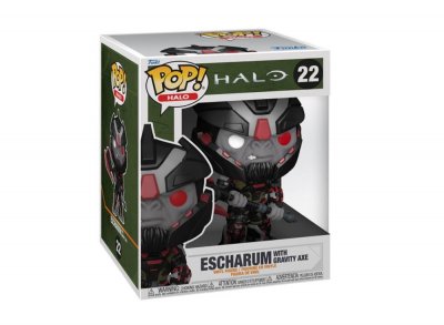 FUNKO Figurine  Pop Halo Infinite Escharum with Gravity Axe 