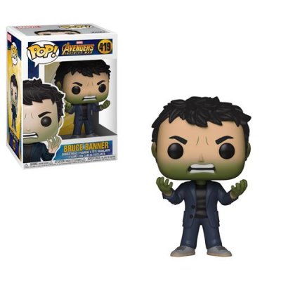 MARVEL Figurine funko pop infinity war saison 2 banner with hulk head