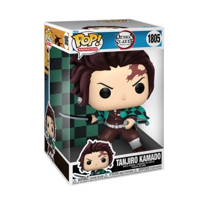 Figurine Funko Pop Jumbo Demon Slayer Tanjiro Kamado - Neuf