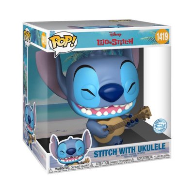 Figurine Funko Pop! - Lilo & Stitch - Stitch Avec Ukul&eacute;l&eacute; N&deg;1044