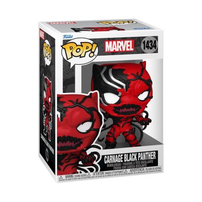 FUNKO Figurine  Pop Marvel Carnageized Black panther 