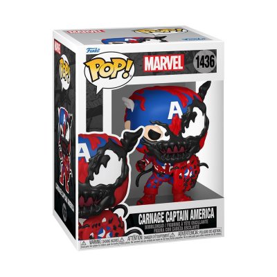 FUNKO Figurine  Pop Marvel Carnageized Captain America 