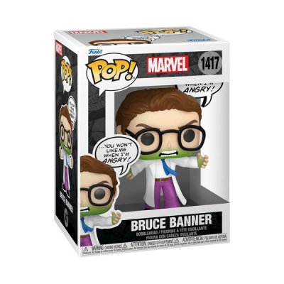 Figurine Funko Pop - Marvel Comics N&deg;1417 - Bruce Banner (82766)