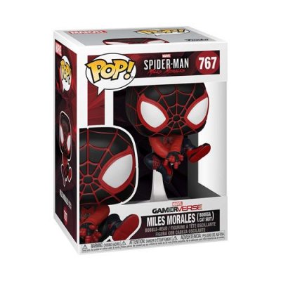 FUNKO Figurine  Pop Marvel Spider-Man Miles Morales Bodega Cat Suit 