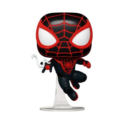 FUNKO Figurine  POP Marvel Spiderman 2 Miles Morales Upgraded Suit