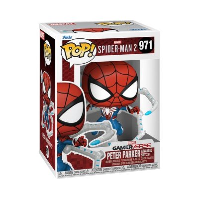 Figurine Funko POP Marvel Spiderman 2 Peter Parker Advanced Suit 2.0