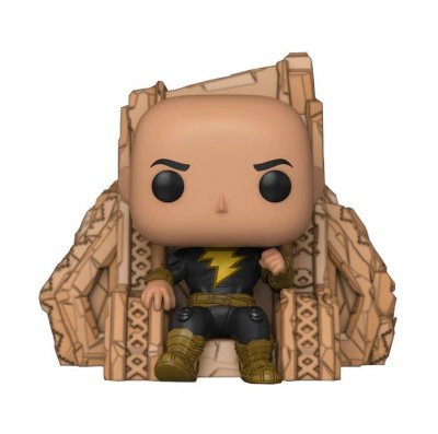 FUNKO Figurine  Pop! N&deg;1239 - Black Adam - Black Adam Sur Son Tr&ocirc;ne 