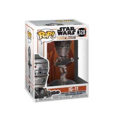FUNKO Figurine  Pop! N&deg;328 - Star Wars Mandalorian - Ig-11 