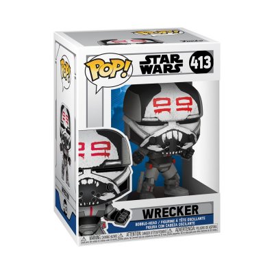 FUNKO Figurine  Pop! N&deg;413 - Star Wars - Clone Wars - Wrecker
