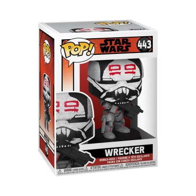 FUNKO Figurine  Pop! N&deg;443 - Star Wars Bad Batch - Wrecker