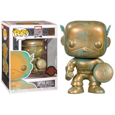  Figurine Funko Pop! - N&deg;497 - Captain America (pt)