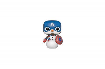 FUNKO Figurine  Pop! N&deg;532 - Marvel Holiday - Captain America 