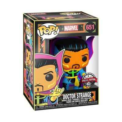 FUNKO Figurine  Pop! N&deg;651 - Dr. Strange - Black Light