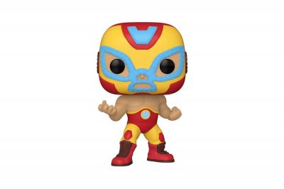FUNKO Figurine  Pop! N&deg;709 - Marvel - Luchadores - Iron Man
