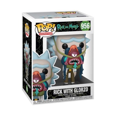 FUNKO Figurine  Pop! - N&deg;956 - Rick Et Morty - Rick W/ Glorzo