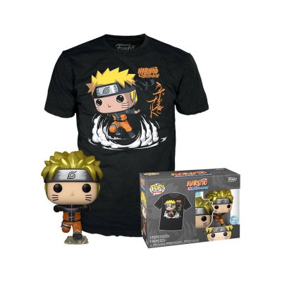 FUNKO Figurine  Pop - Naruto - Naruto Uzumaki (M&eacute;tallique) - T-Shirt