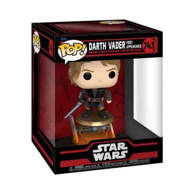 FUNKO Figurine  Pop Rides DLX SWD Dark Anakin Debut 