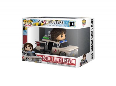 FUNKO Figurine  Pop Rides Ghostbusters Afterlife Ecto-1 with Trevor 