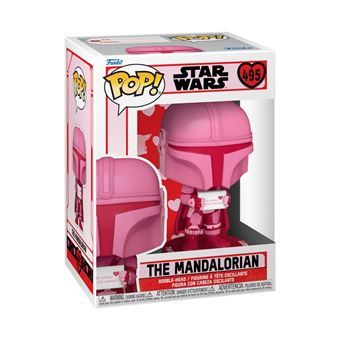 FUNKO Figurine  Pop! Star Wars Valentines Edition Mandalorian 